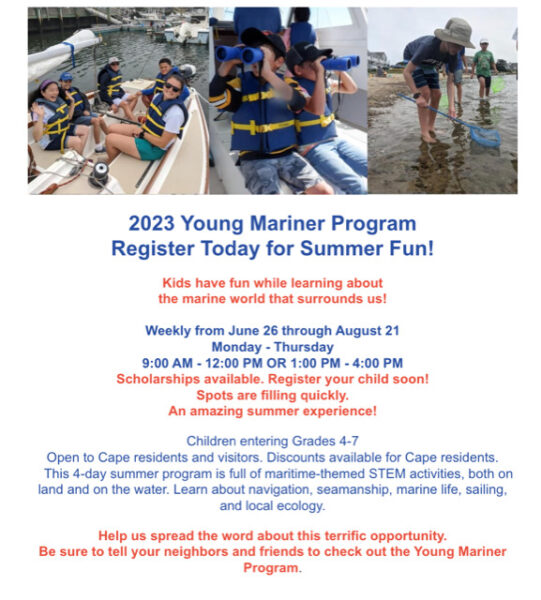 CCMM Young Mariner Program • Community Action Committee of Cape